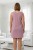 Koszula damska nocna bawełniana na ramiączkach PLUS SIZE pudrowy róż