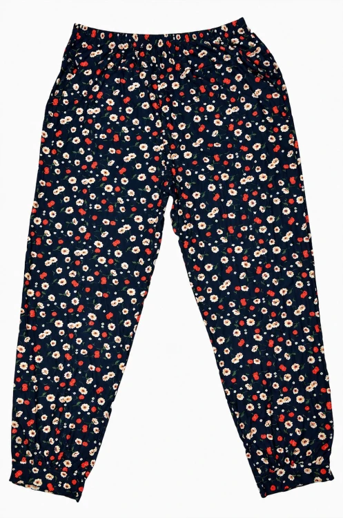 Spodnie damskie alladynki bambusowe kolorowe duże rozmiary