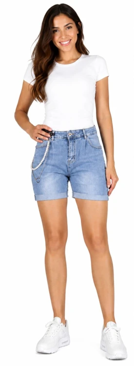 Szorty spodenki damskie jeans boyfriend