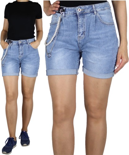 Szorty spodenki damskie jeans boyfriend