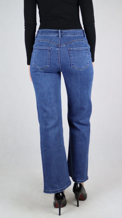 Spodnie damskie jeansy WIDE LEG szerokie nogawki