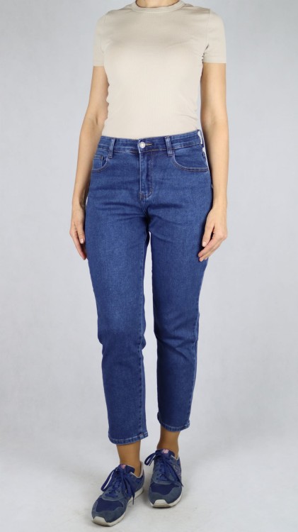 Spodnie damskie jeans Boyfriend Mom Fit