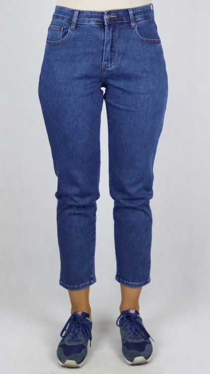 Spodnie damskie jeans Boyfriend Mom Fit