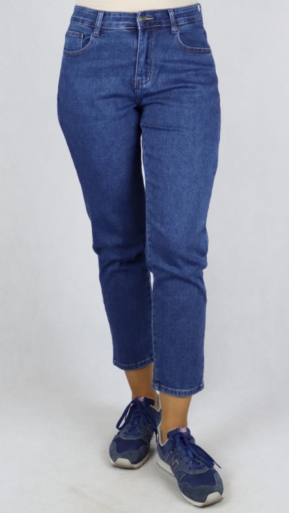 Spodnie damskie jeans Boyfriend Mom Fit