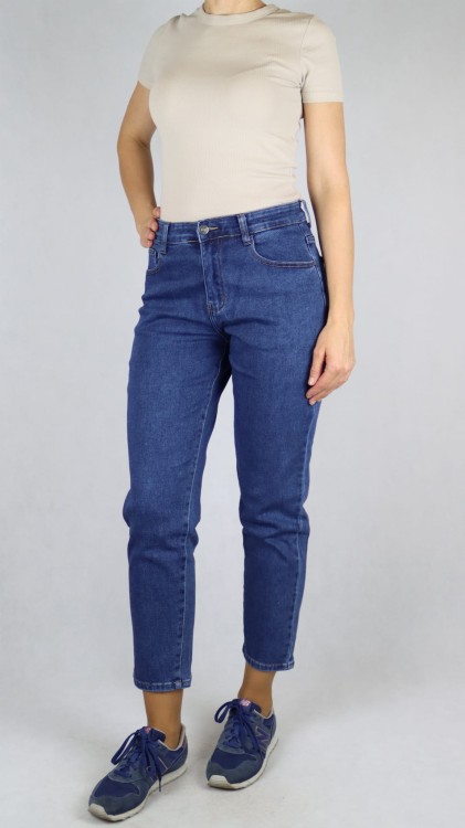 Spodnie damskie jeans Boyfriend Mom Fit
