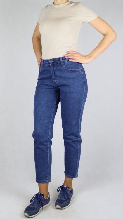 Spodnie damskie jeans Boyfriend Mom Fit