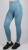 Legginsy damskie z wysokim stanem sportowe fitness push up niebieskie