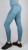 Legginsy damskie z wysokim stanem sportowe fitness push up niebieskie