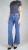 Spodnie damskie jeansy dzwony push up szerokie Flare
