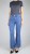 Spodnie damskie jeansy dzwony push up szerokie Flare