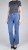 Spodnie damskie jeansy dzwony push up szerokie Flare