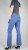 Spodnie damskie jeansy dzwony push up szerokie Flare