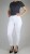 Spodnie jeans damskie modelujące białe
