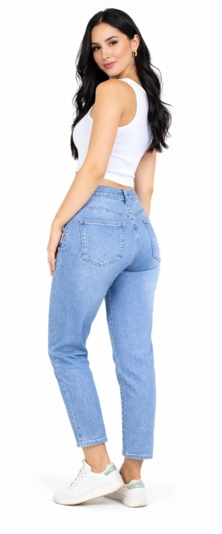 Spodnie damskie jeans Mom Fit