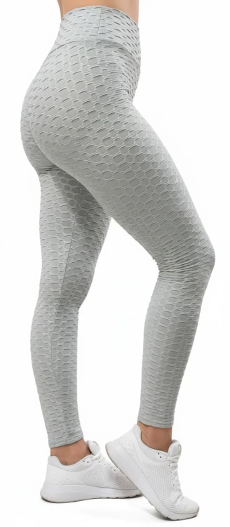 Legginsy karbowane push Up pistacja