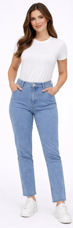 Spodnie damskie jeans duże rozmiary