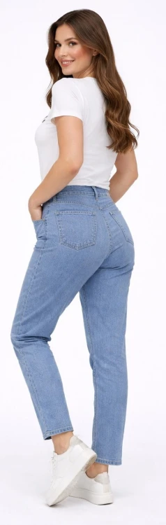 Spodnie damskie jeans duże rozmiary