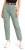 Spodnie damskie jeans Mom Fit Push-up zielone